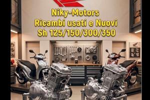 Ricambi sh 125-150-300-350-xadv
