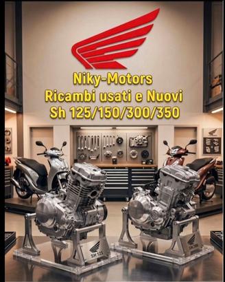 Ricambi sh 125-150-300-350-xadv