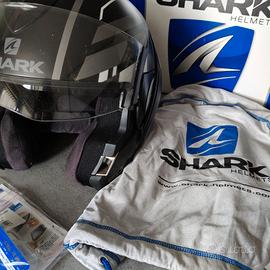 Casco Shark Evoline 3 Corvus mat