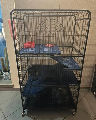 Gabbia grande x piccoli animali o uccelli