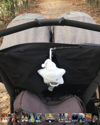 Passeggino gemelli doppio two peg/perego