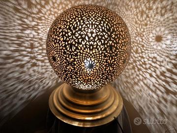 Lampada marocchina in ottone 25 /22 cm - Arredamento e Casalinghi