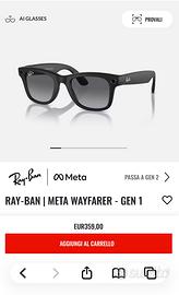 Occhiali RAY-BAN | META WAYFARER