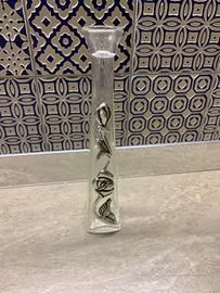 Ampolla vasetto placca fiori