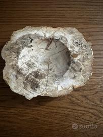 Posacenere marmo fossile vintage