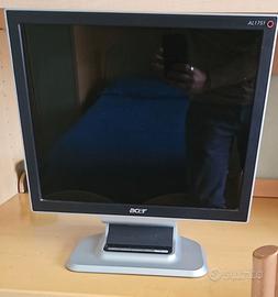 Monitor LCD Acer Schermo Computer Grigio
