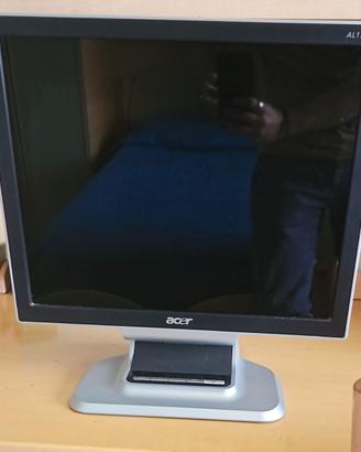 Monitor LCD Acer Schermo Computer Grigio