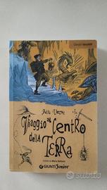 libro  "viaggio al centro della terra" per bambini