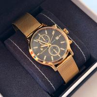 Maserati orologio uomo oro con scatola