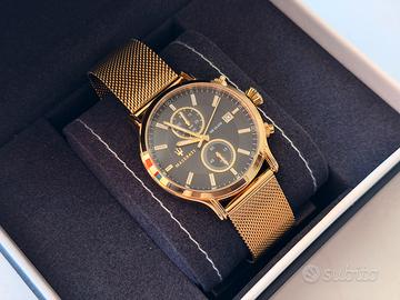 Maserati orologio uomo oro con scatola
