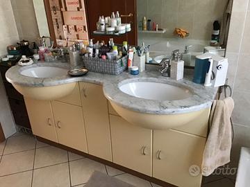 Mobile lavabo doppio ,mobile soggiorno e porta