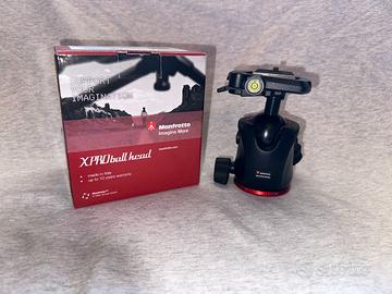 testa fotografica MANFROTTO X PRO+ piastra 200PL