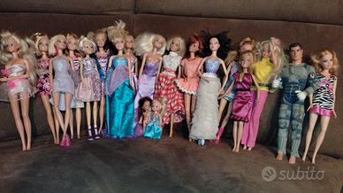 Collezione Bambole Barbie e non Mattel 1999/2015