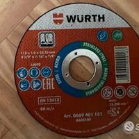 Dischi da taglio Wurth 1€