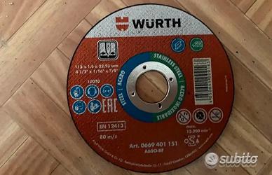Dischi da taglio Wurth 1€