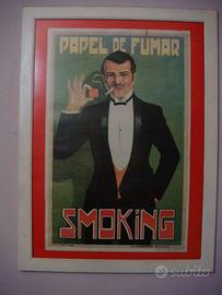 Locandina d'epoca Smoking 