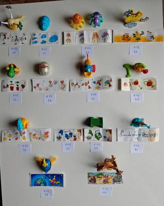 Lotto di 14 Sorpresine Kinder Ferrero (K03)