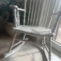 SEDIA A DONDOLO SHABBY