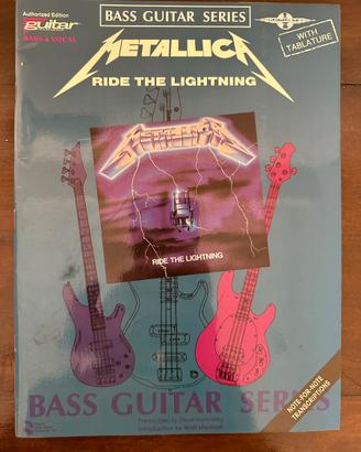 Spartito di “Ride the Lighting” Metallica