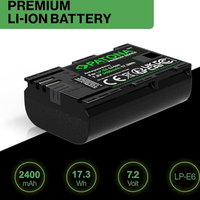 PATONA PREMIUM LP-E6N - Caricabatteria + Batteria