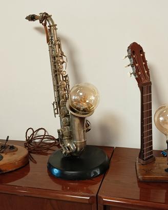 lampade artigianali in legno