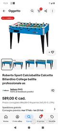 calcio balilla biliardino robertosport