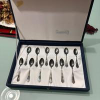 Cofanetto 12 cucchiaini argento 800