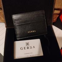 portafoglio Gerba made in Italy originale nero