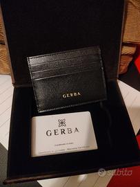 portafoglio Gerba made in Italy originale nero