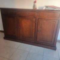 credenze + tavolo sedie divano