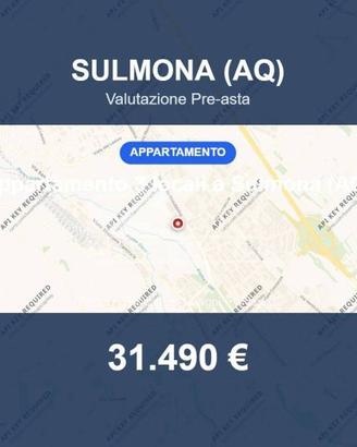 Immobile in asta di 59 m² a Sulmona