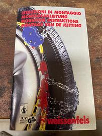 Catene da neve Weissenfels autotiranti mai montate