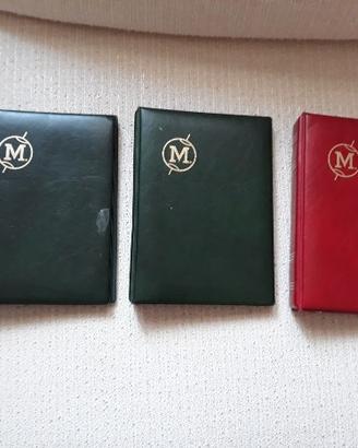 2 raccoglitori ad anelli per monete