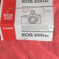 Canon EOS 3000 kit completo 