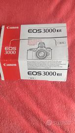 Canon EOS 3000 kit completo 