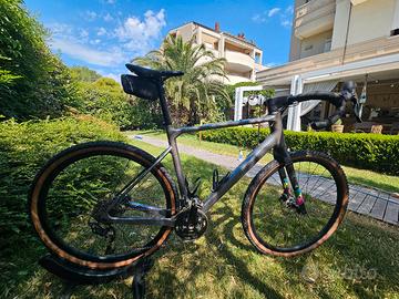 bicicletta gravel carbonio