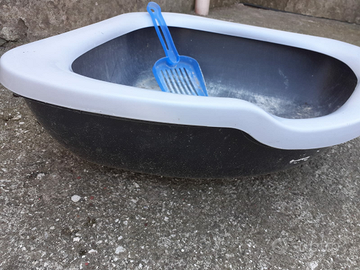 Vaschetta per lettiera più palettina