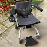 SEDIA A ROTELLE ELETTRONICA (come nuova)