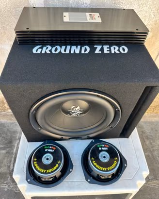 Combo impianto stereo completo