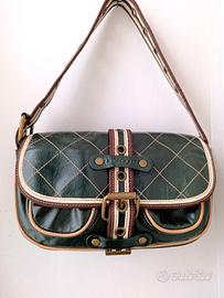 Coccinelle 00s Y2K vintage,borsa a spalla in pelle