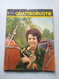 RIVISTA QUATTRORUOTE GIUGNO 1961 ANNO VI N° 66