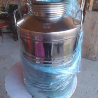 fusto in acciaio inox 18/10 alimenti e liquidi 