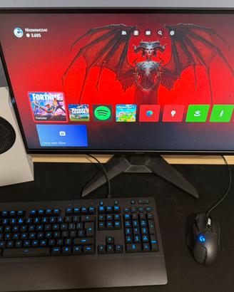 Setup gaming xbox series s