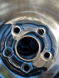 4 cerchi in acciao da 15