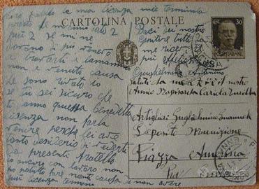 guerra cartolina postale VITTORIO EMANUELE III 30