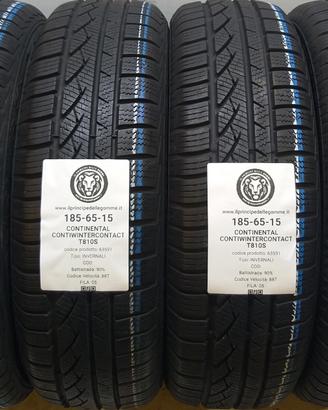 4 GOMME 185 65 15 CONTINENTAL A63591
