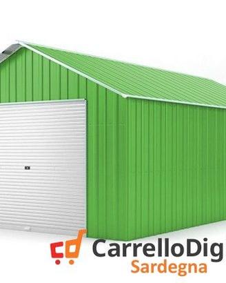 Baracca cantiere 438x724 saracinesca verde chiaro