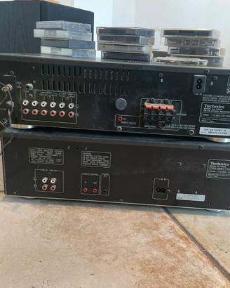 Stereo con doppio cassette e 2 casse sonobul