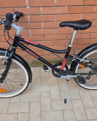 bicicletta decathlon btwin riverside 500 ruota 20"