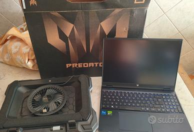 Acer Predator Helios 16 i7 RTX4060 + Cooling pad